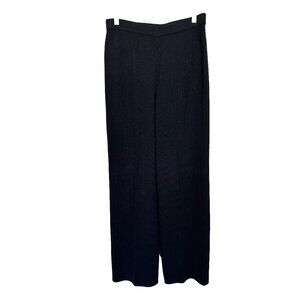 St. John Collection Knit Slacks Black Size 6